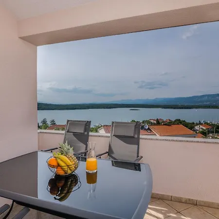 Apartmán Tries 5 With Heated Pool And Sea View Klimno